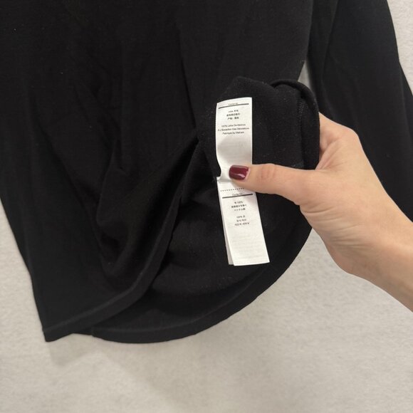 Smartwool Shirt Mens Large Black Merino 150 Base Layer Quarter Zip Thermal - Picture 6 of 10